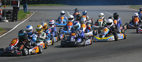 Motorsporten.dk - Go Kart - Pokalhøst ved 2. afd. af Sjællandsmesterskabet
